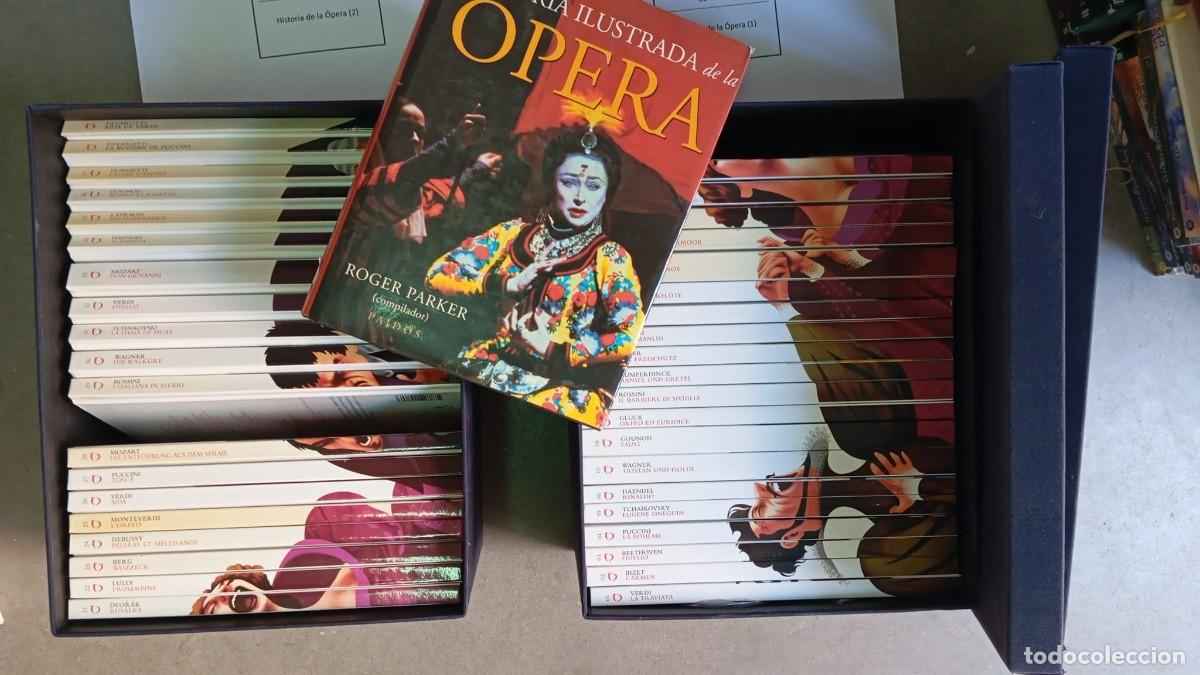 CDs de m&uacute;sica: Historia ilustrada de la &oacute;pera/Roger Parker/Paid&oacute;s,1998..+CdBooks:Los Cl&aacute;sicos de la &Oacute;pera entera