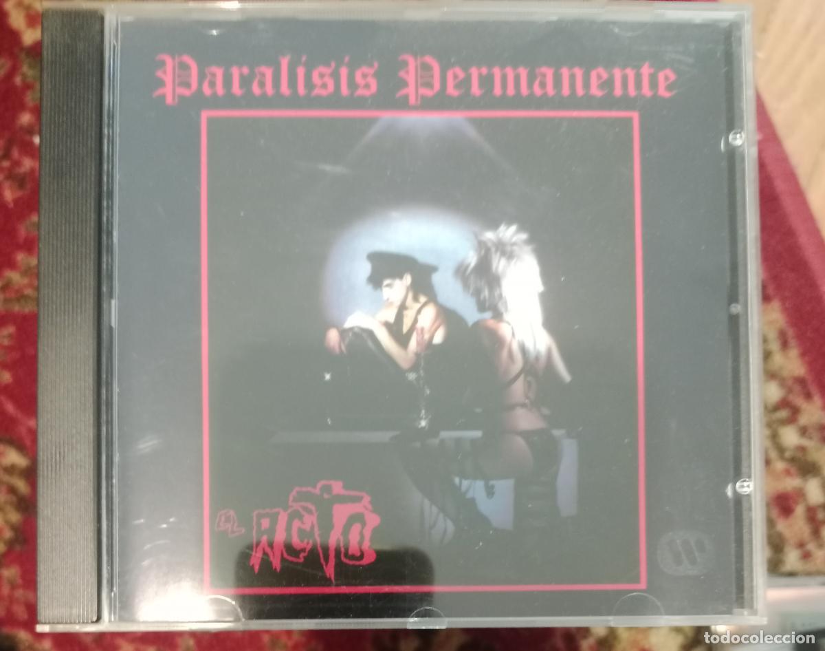 CDs de m&uacute;sica: Paralisis Permanente - El acto Cd 1995