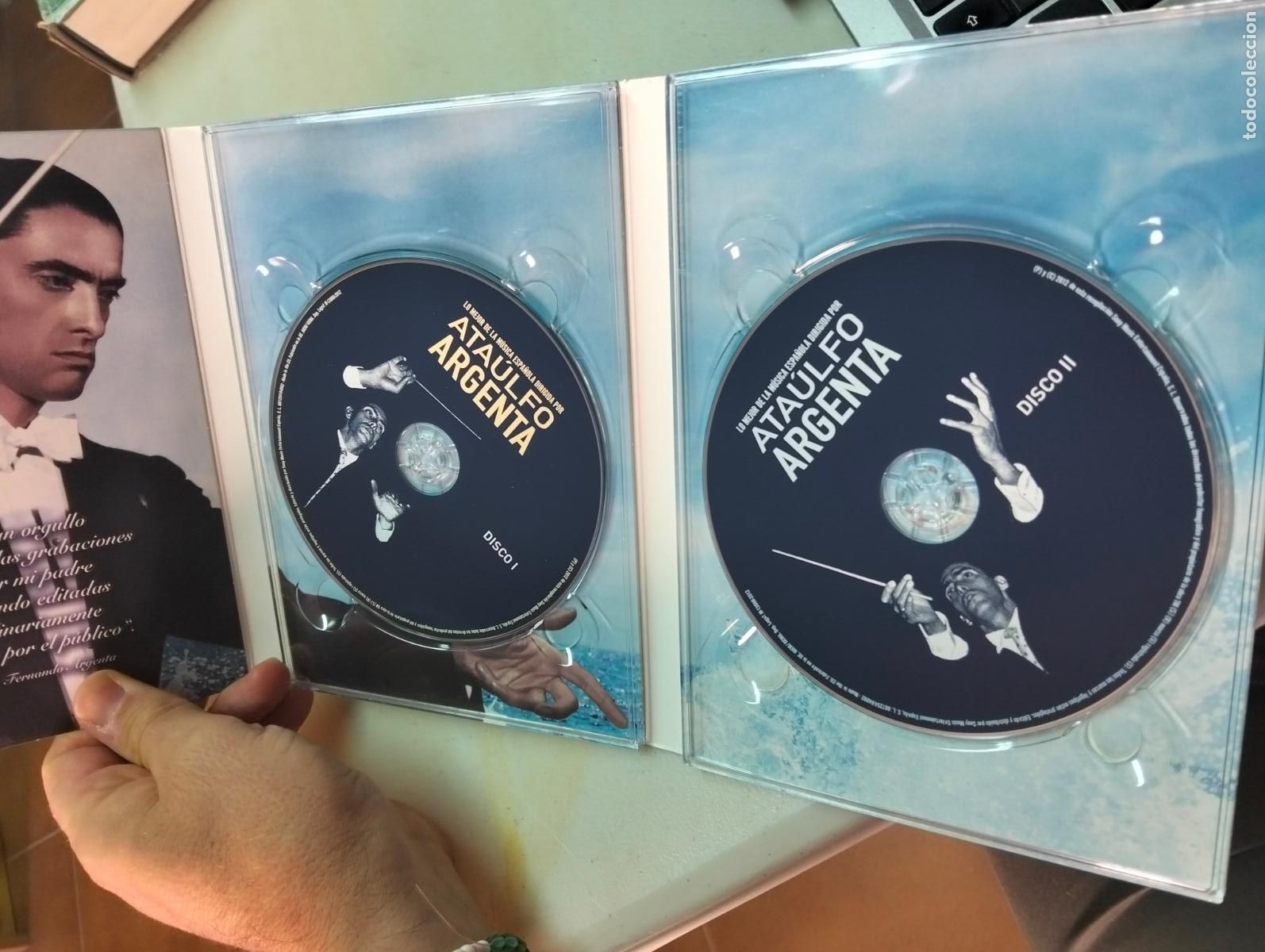 CDs de m&uacute;sica: Lo Mejor de la Musica Espa&ntilde;ola Dirigida por Ataulfo Argenta, Caja cds. VISITA MI CATALOGO