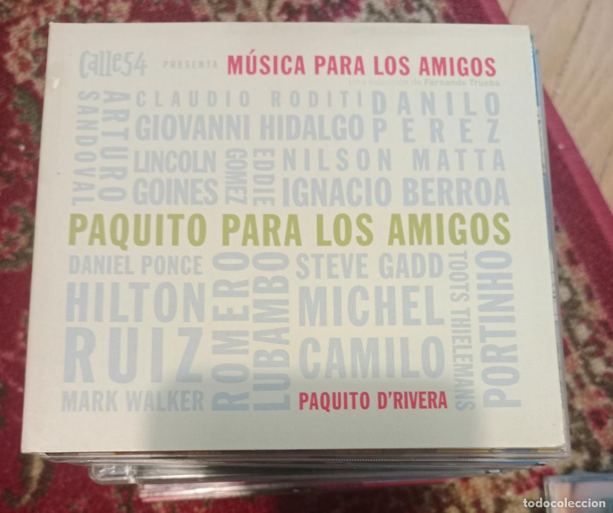 CDs de m&uacute;sica: Paquito D&acute;Rivera - Paquito para los amigos cd