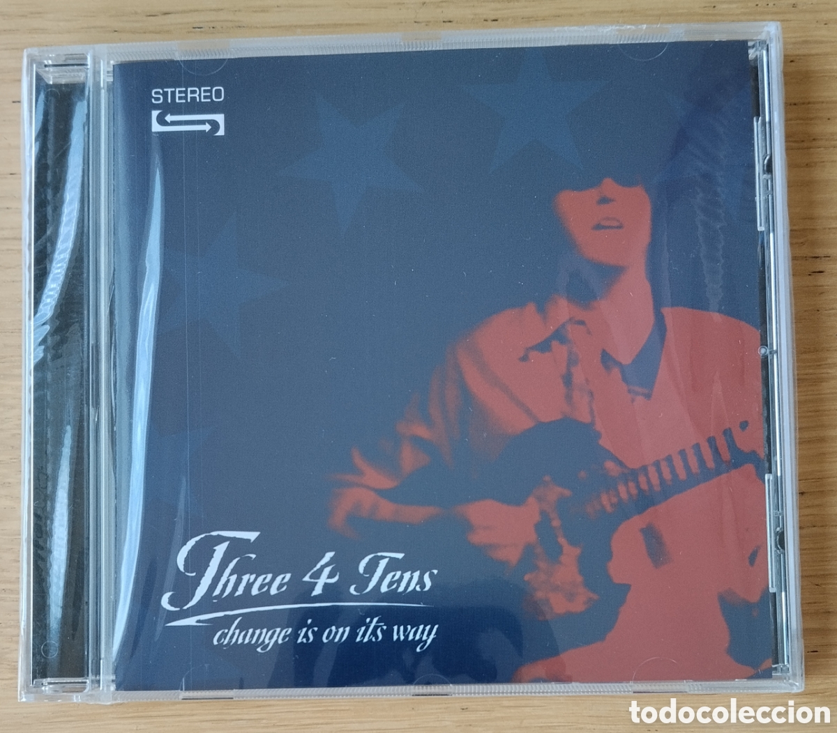 CDs de m&uacute;sica: THE THREE 4 TENS: &rdquo;CHANGE IS ON ITS WAY&rdquo; CD 2002 - POWER POP - PSYCH ROCK