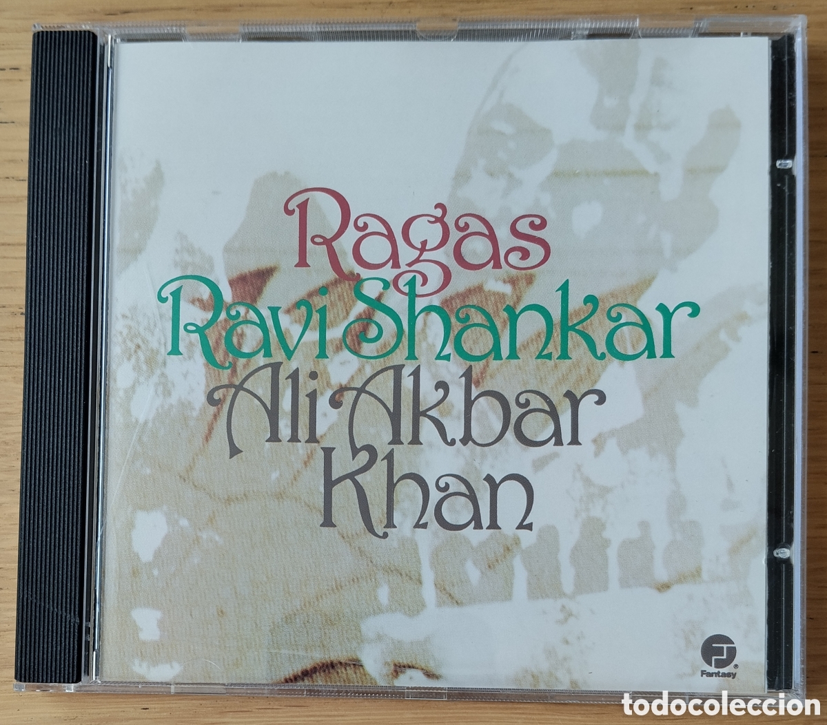 CDs de m&uacute;sica: RAVI SHANKAR, ALI AKBAR KHAN : &rdquo;RAGAS&rdquo; CD 1990 - INDIA