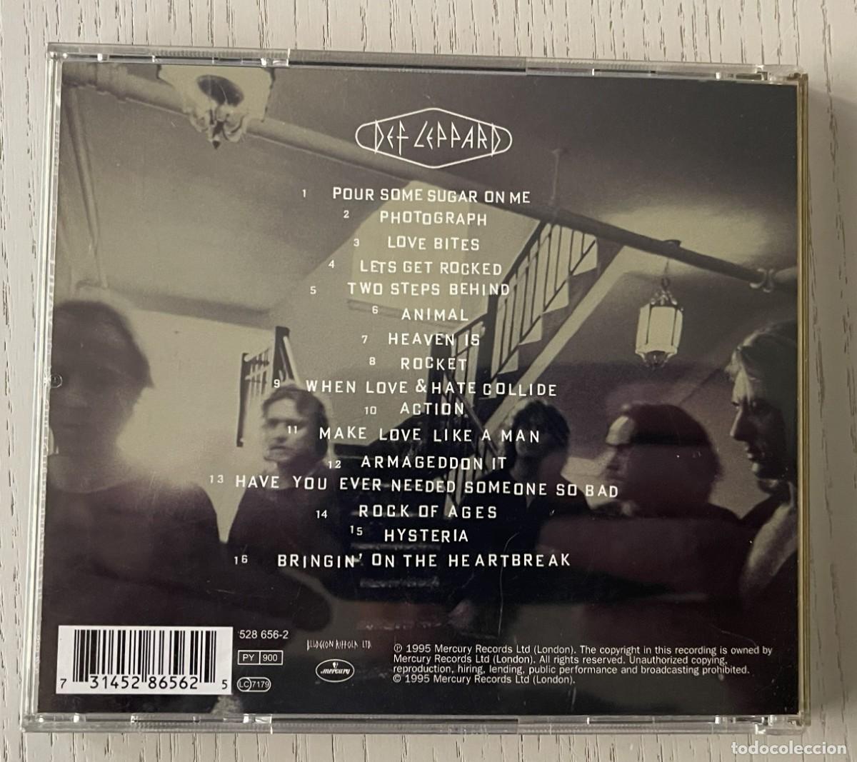 CDs de m&uacute;sica: DEF LEPPARD &ndash; VAULT &ndash; CD &ndash; 1995 - Foto 2