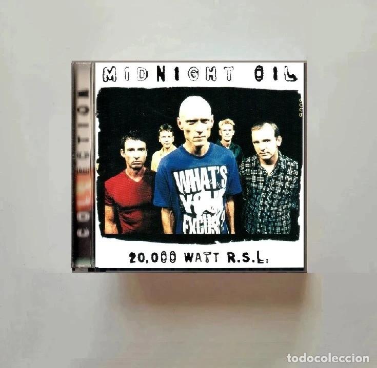 CDs de m&uacute;sica: MIDNIGHT OIL. BEST OF. 20.00 WATT R.S.L. RECOPILATORIO. CD.