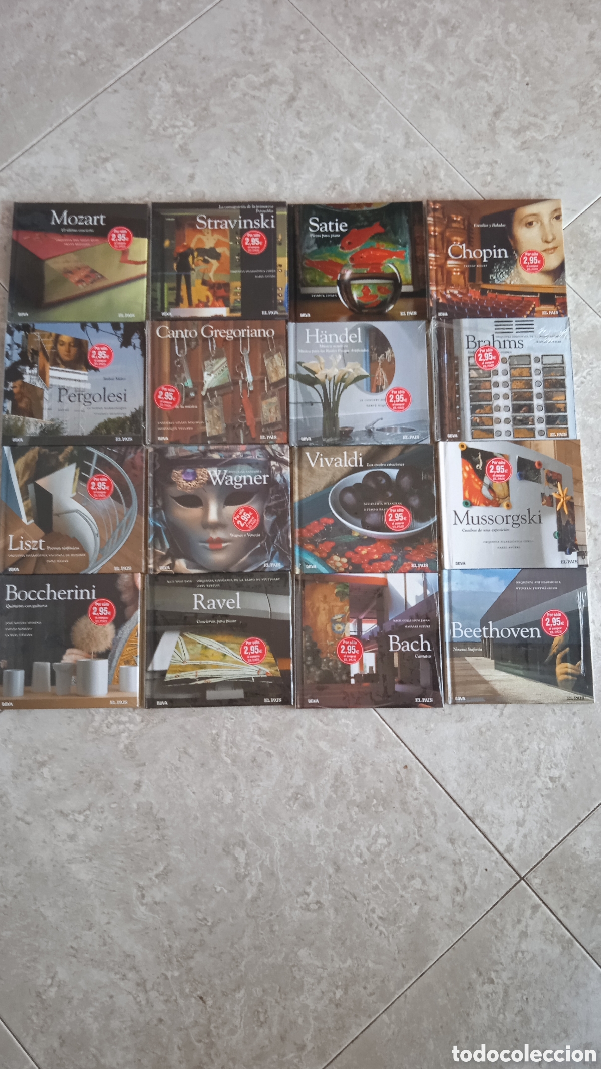 CDs de m&uacute;sica: Lote 16 CD / Colecci&oacute;n de M&uacute;sica Cl&aacute;sica &ndash; Grandes Compositores &ndash; El Pa&iacute;s &ndash; Nuevos Precintados