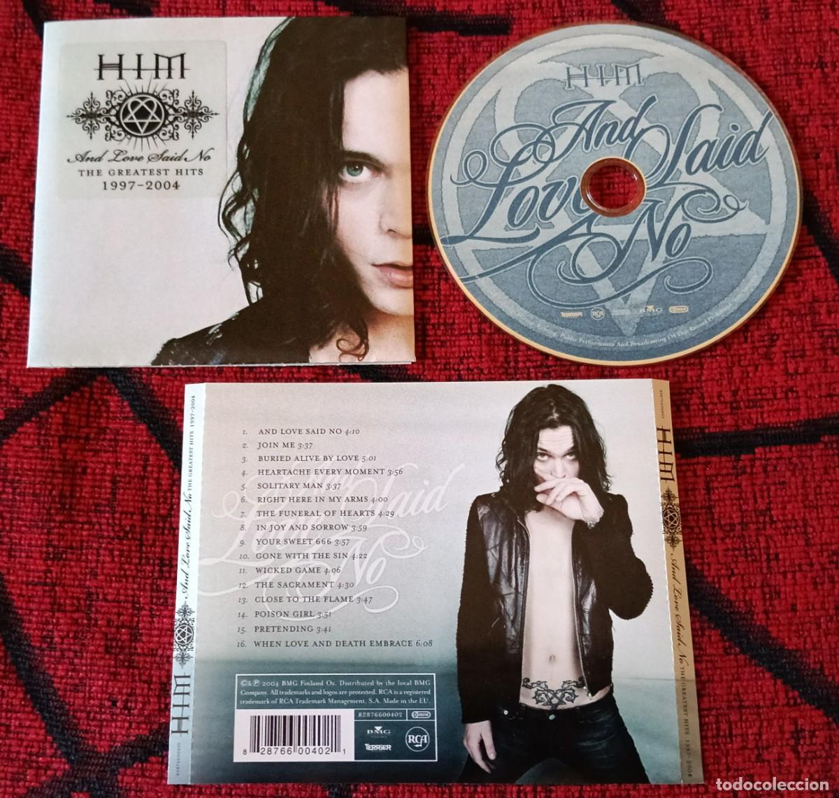 CDs de m&uacute;sica: HIM ** And Love Said No: The Greatest Hits 1997-2004 ** CD ORIGINAL