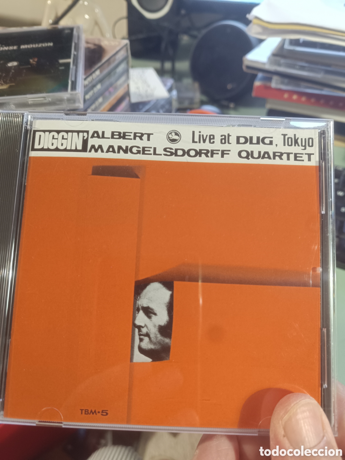 CDs de m&uacute;sica: Albert Mangelsdorff Quartet &lrm;&ndash; Diggin' With The Albert Mangelsdorff Quartet (Edici&oacute;n japonesa)
