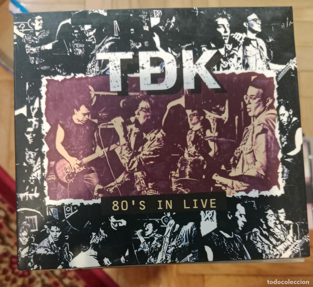 CDs de m&uacute;sica: TDK - 80s in Live CD+ Dvd