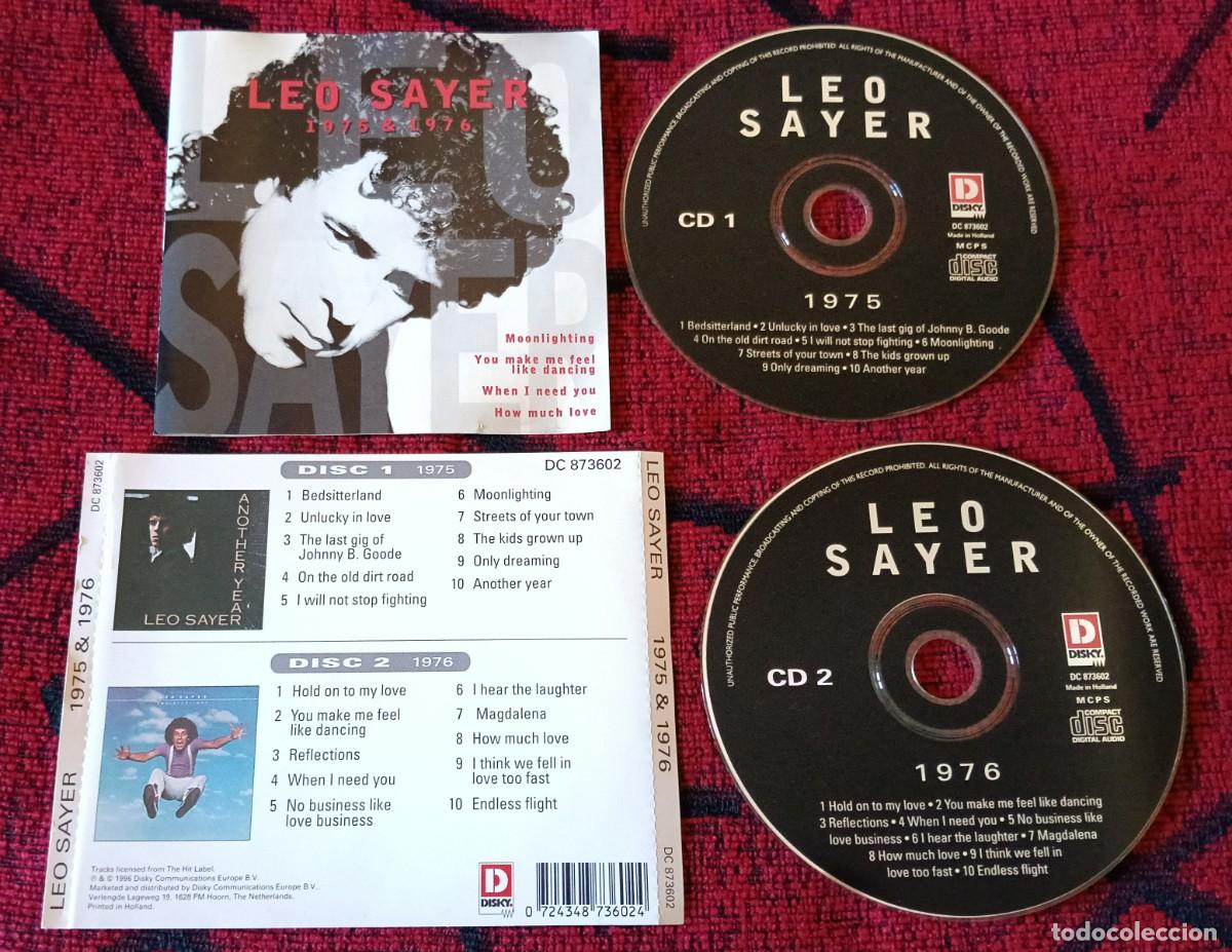 CDs de m&uacute;sica: LEO SAYER ** 1975-1976 ** CD DOBLE 1996