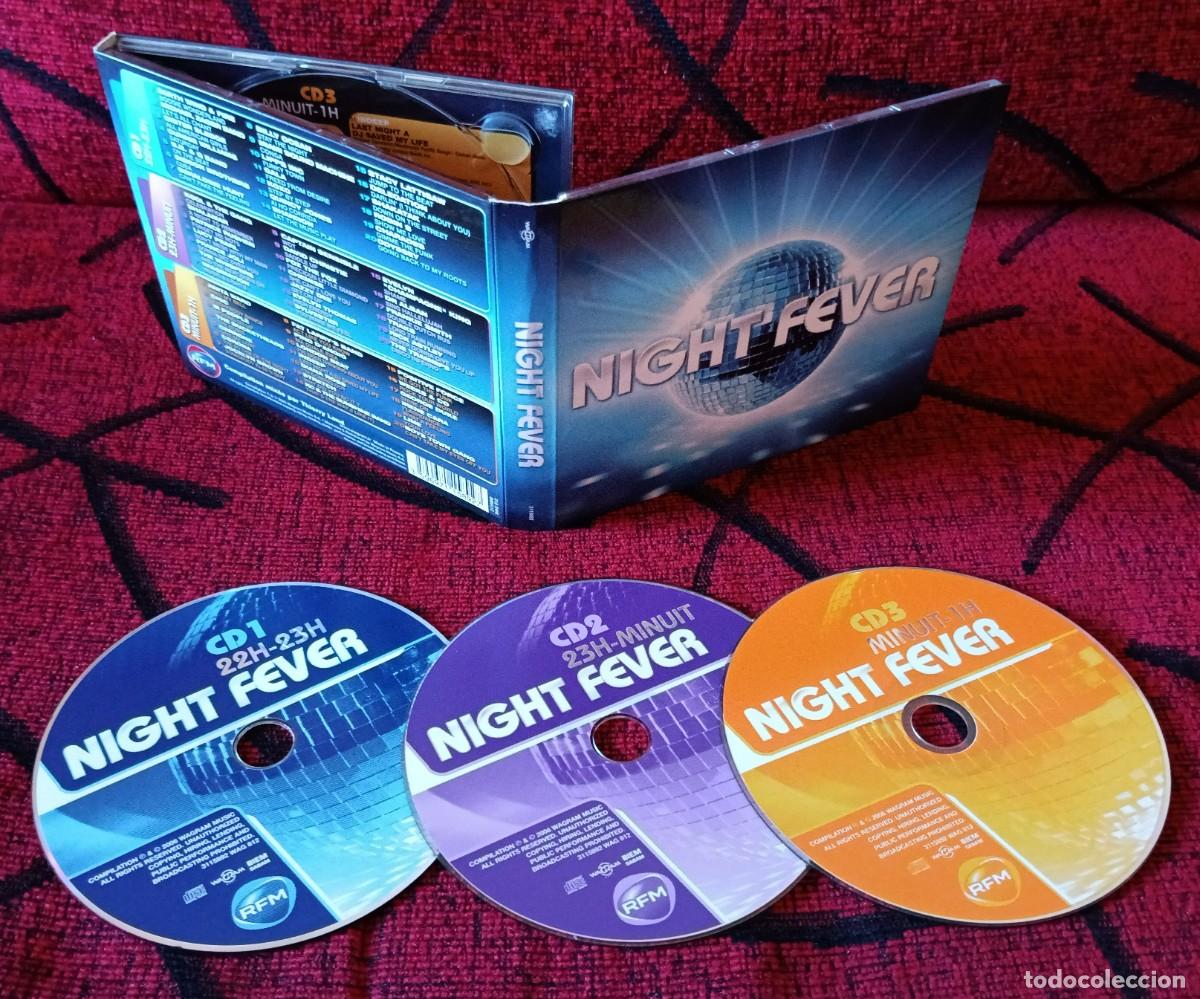 CDs de m&uacute;sica: NIGHT FEVER 2006 CD MIX SHANNON B.B. & Q Band ROBIN S Chic CORONA France Joli DELEGATION