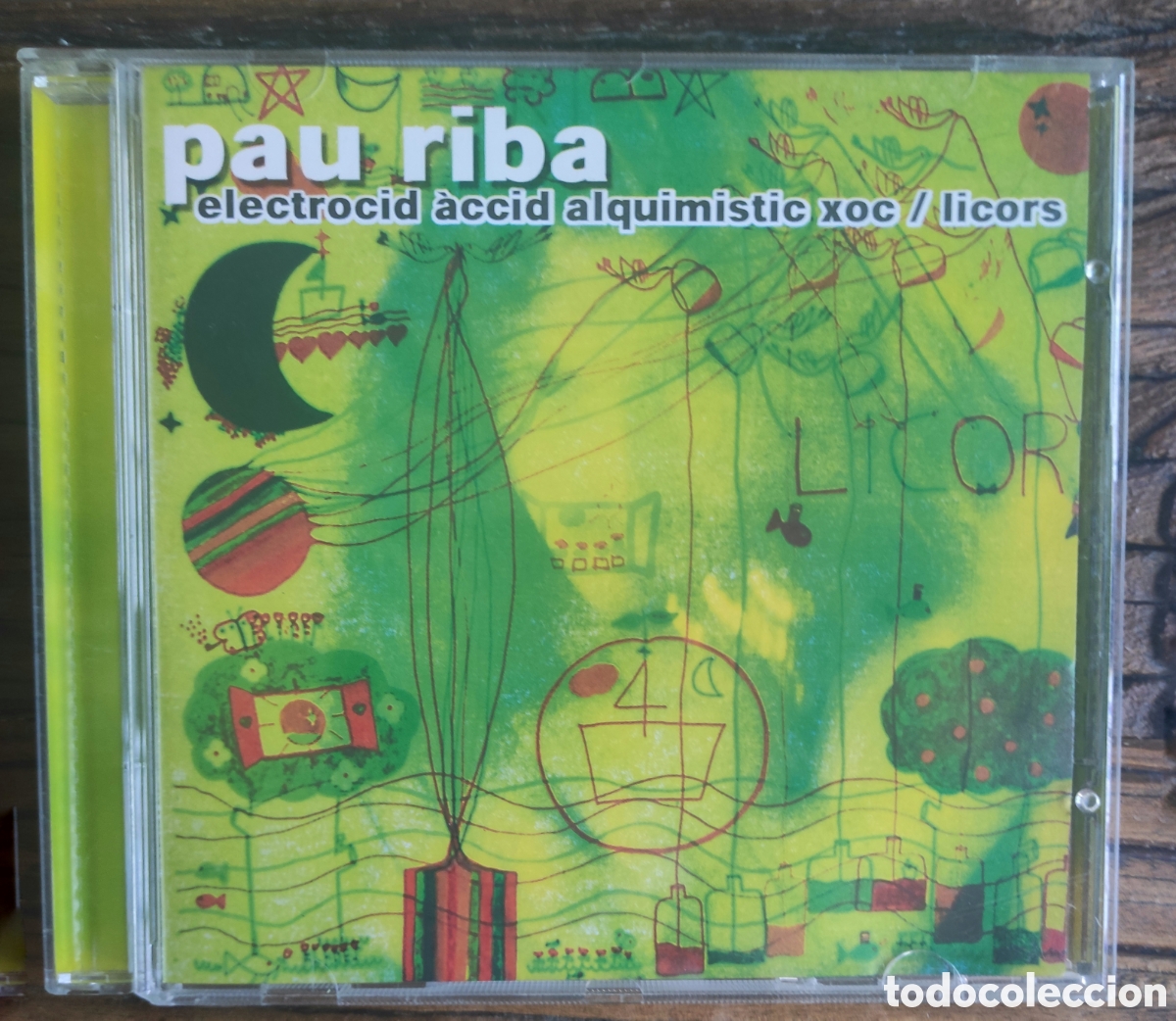 CDs de m&uacute;sica: ​Pau Riba - Electrocid &agrave;ccid alquimistic xoc / Licors (CD 2003)