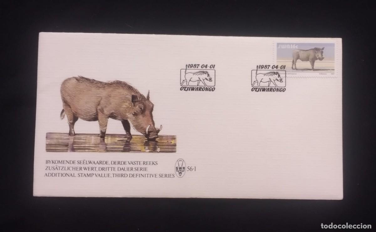 CDs de m&uacute;sica: TS) 1987 SOUTH AFRICA,WITH THE PHACOCHOERUS OR WARTHOG,XF.