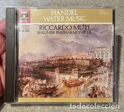 CDs de m&uacute;sica: Handel: Water Music- 0077774714525