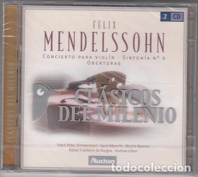 CDs de m&uacute;sica: Mendelssohn: Violin Concerto No. 2, Sinfonie Nr. 4, Oberturas- 0724357080729