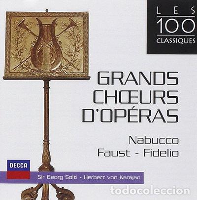 CDs de m&uacute;sica: Grands Choeurs D'op&eacute;ras: Nabucco, Faust, Fidelio- 0028945263328