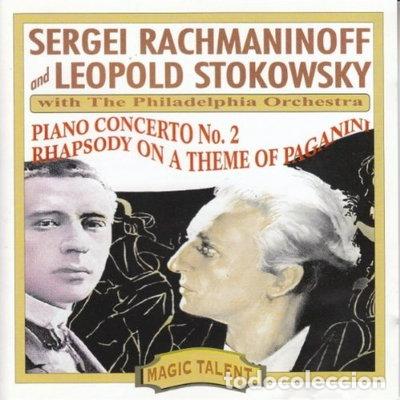 CDs de m&uacute;sica: Piano Concerto No. 2 / Rhapsody on a Theme of Paganini- 8004883480753