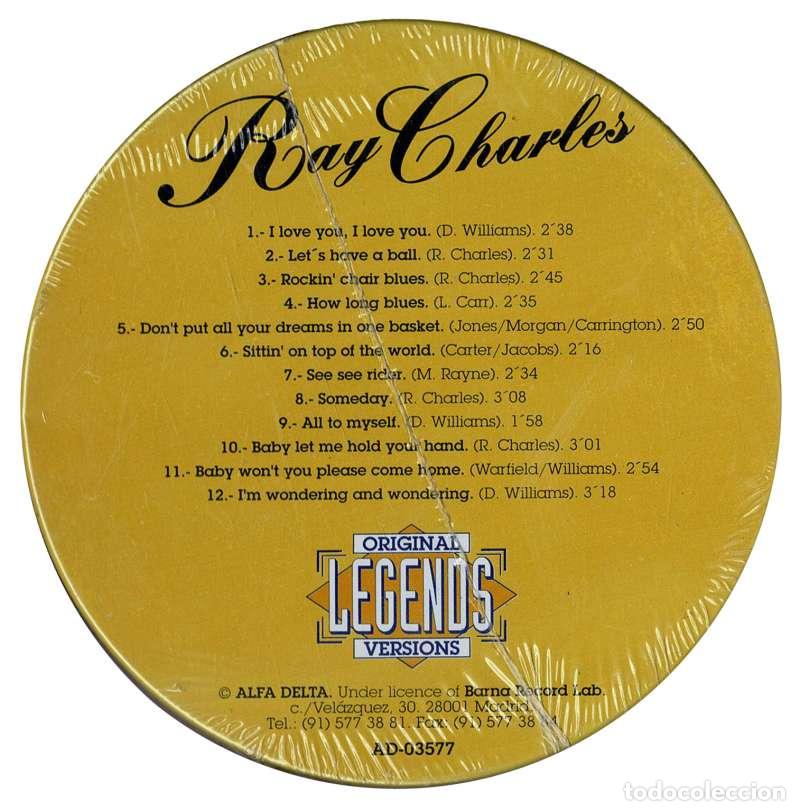CDs de m&uacute;sica: Original Legends Versions. CD - Ray Charles (precintado) - Foto 2