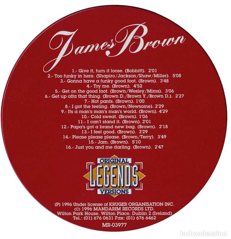 CDs de m&uacute;sica: Original Legends Versions. CD - James Brown - Foto 2