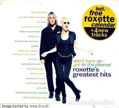 CDs de m&uacute;sica: Don't Bore Us - Get To The Chorus! (Roxette's Greatest Hits)- 0724383613328