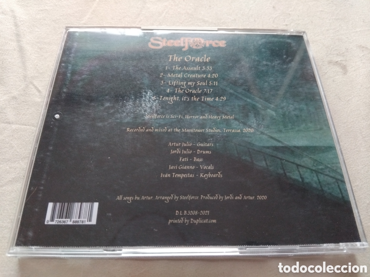 CDs de m&uacute;sica: STEEL FORCE ( THE ORACLE) CD - Foto 3