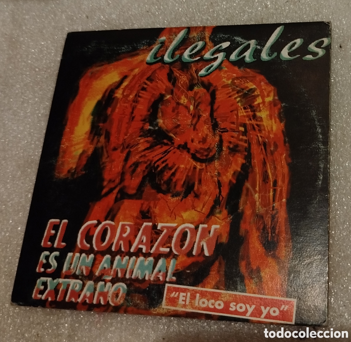 CDs de m&uacute;sica: Ilegales - El coraz&oacute;n es un animal extra&ntilde;o. CD single