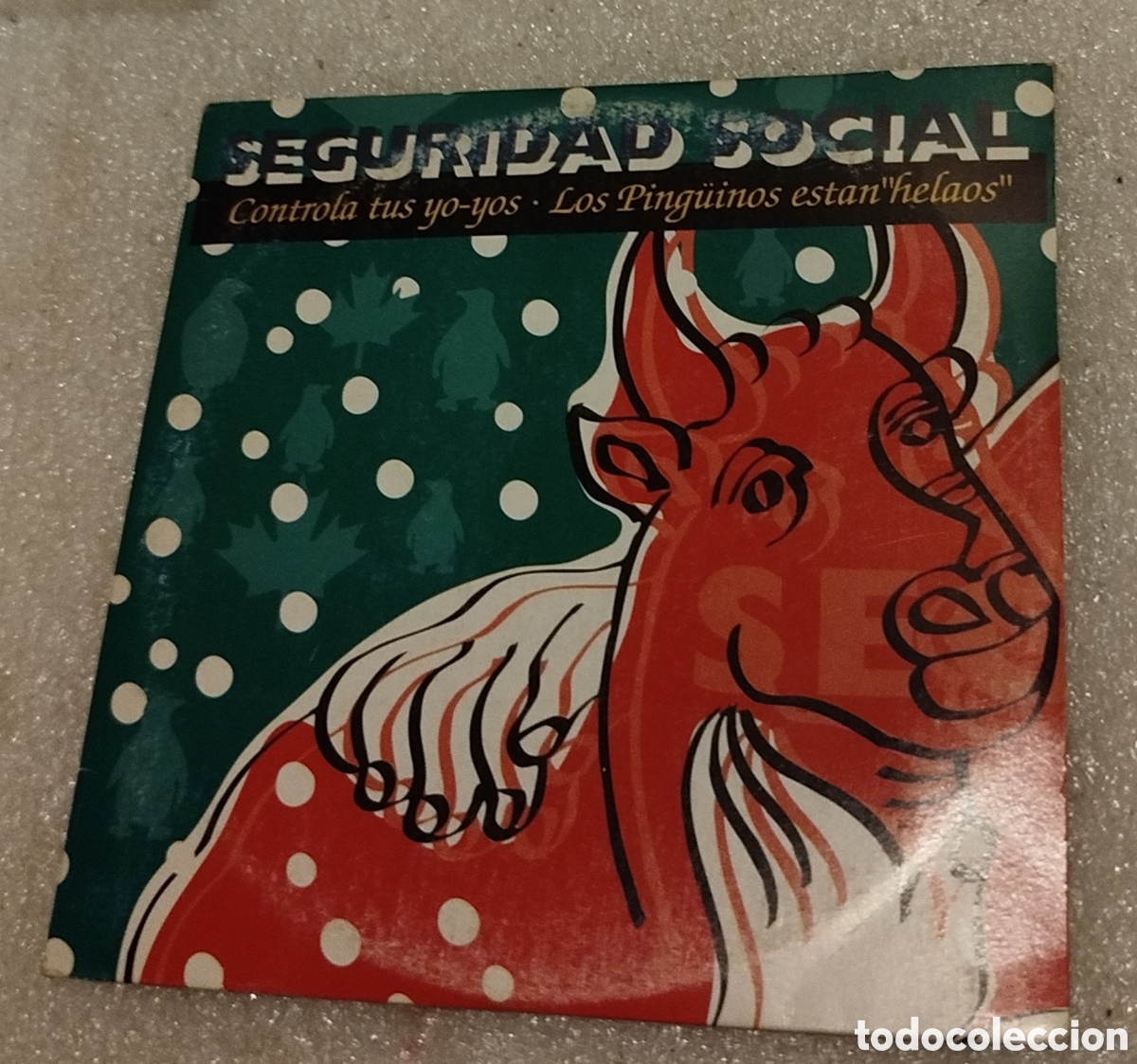 CDs de m&uacute;sica: Seguridad social - controla tus yo-yos. CD single