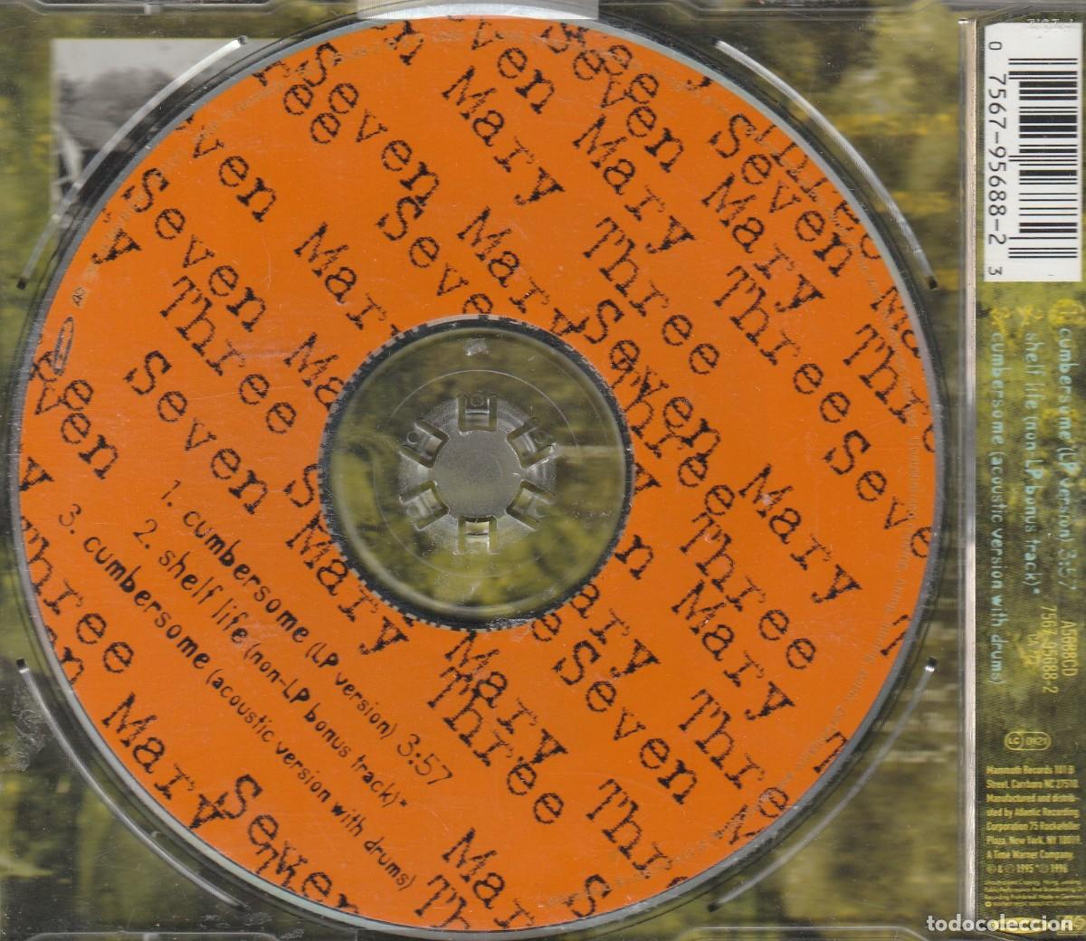 CDs de m&uacute;sica: Seven Mary Three &ndash; Cumbersome-1995-CD, Single-NUNCA EXTRENADO - Foto 2