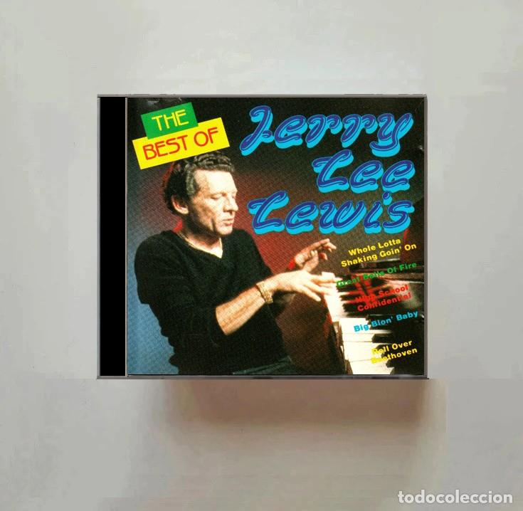 CDs de m&uacute;sica: JERRY LEE LEWIS. THE BEST OF. RECOPILATORIO. CD.