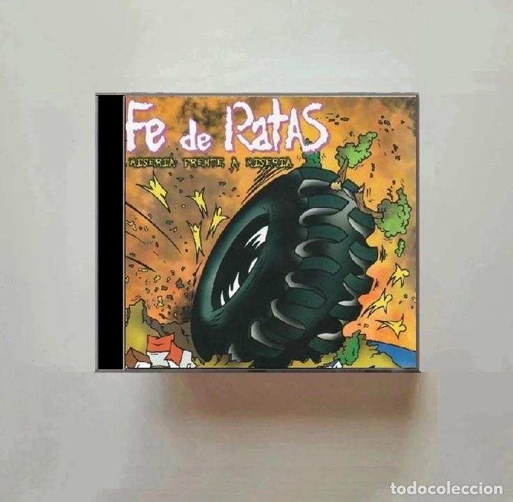 CDs de m&uacute;sica: FE DE RATAS. MISERIA FRENTE A MISERIA. CD.