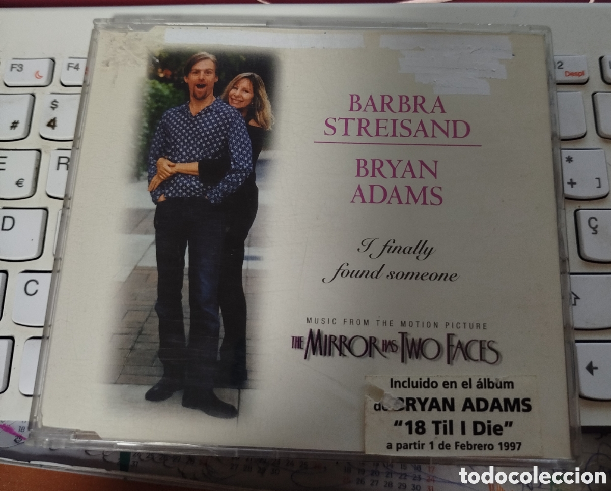 CDs de m&uacute;sica: Barbra Streisand & Bryan Adams - I Finally Found Someone .CD Single