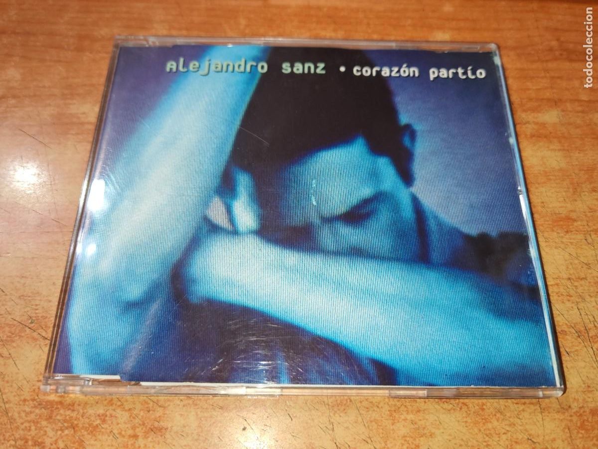 CDs de m&uacute;sica: ALEJANDRO SANZ Coraz&oacute;n Part&iacute;o CD SINGLE PROMO PLASTICO DEL A&Ntilde;O 1997 CONTIENE 3 TEMAS
