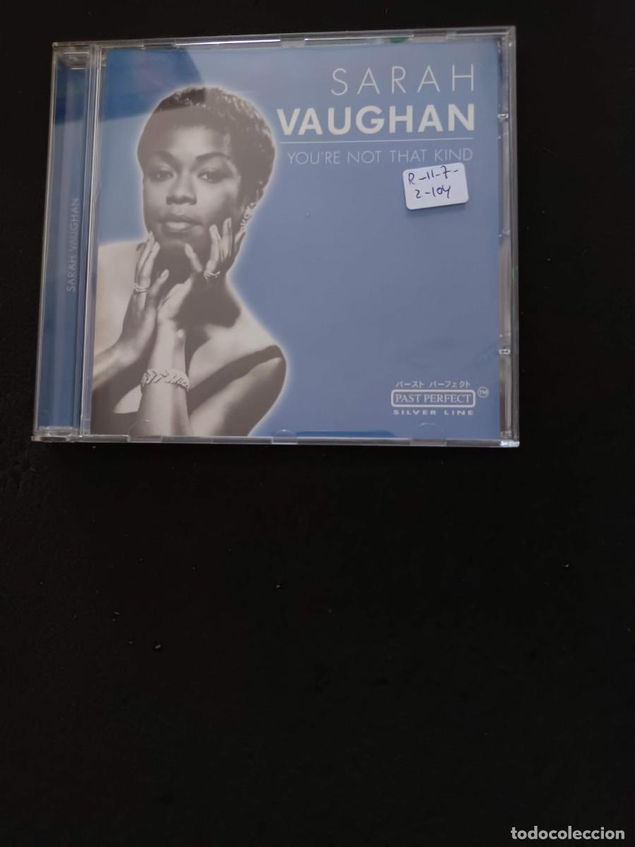 CDs de m&uacute;sica: SARAH VAUGHAN. YOU'RE NOT THAT KIND
