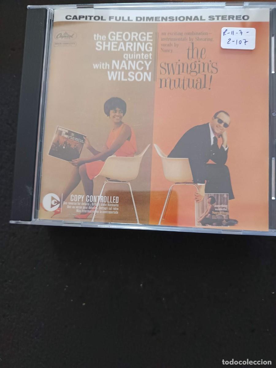CDs de m&uacute;sica: THE GEORGE SHEARING QUINTET WITH NANCY WILSON