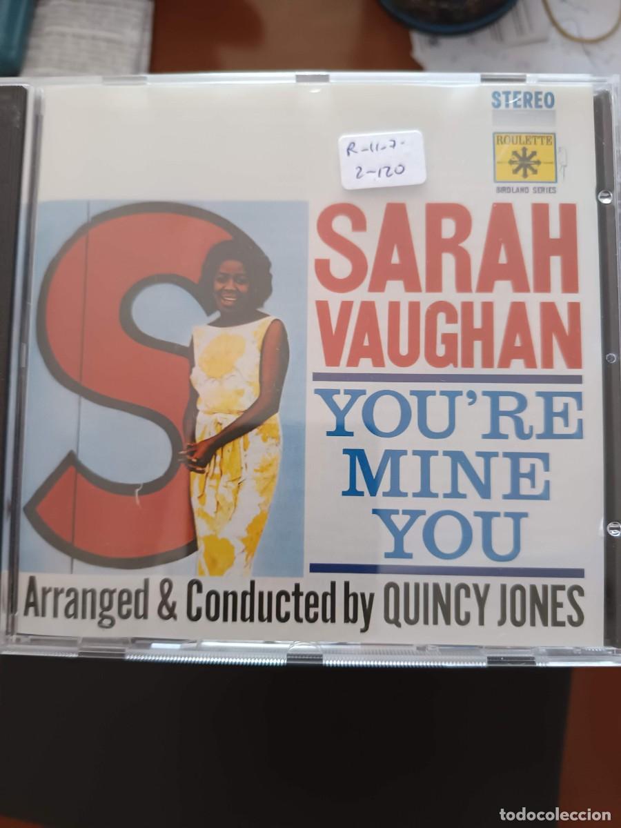 CDs de m&uacute;sica: SARAH VAUGHAN: YOU'RE MINE YOU. ARRANGED & CONDUCTED BY QUINCY JONES