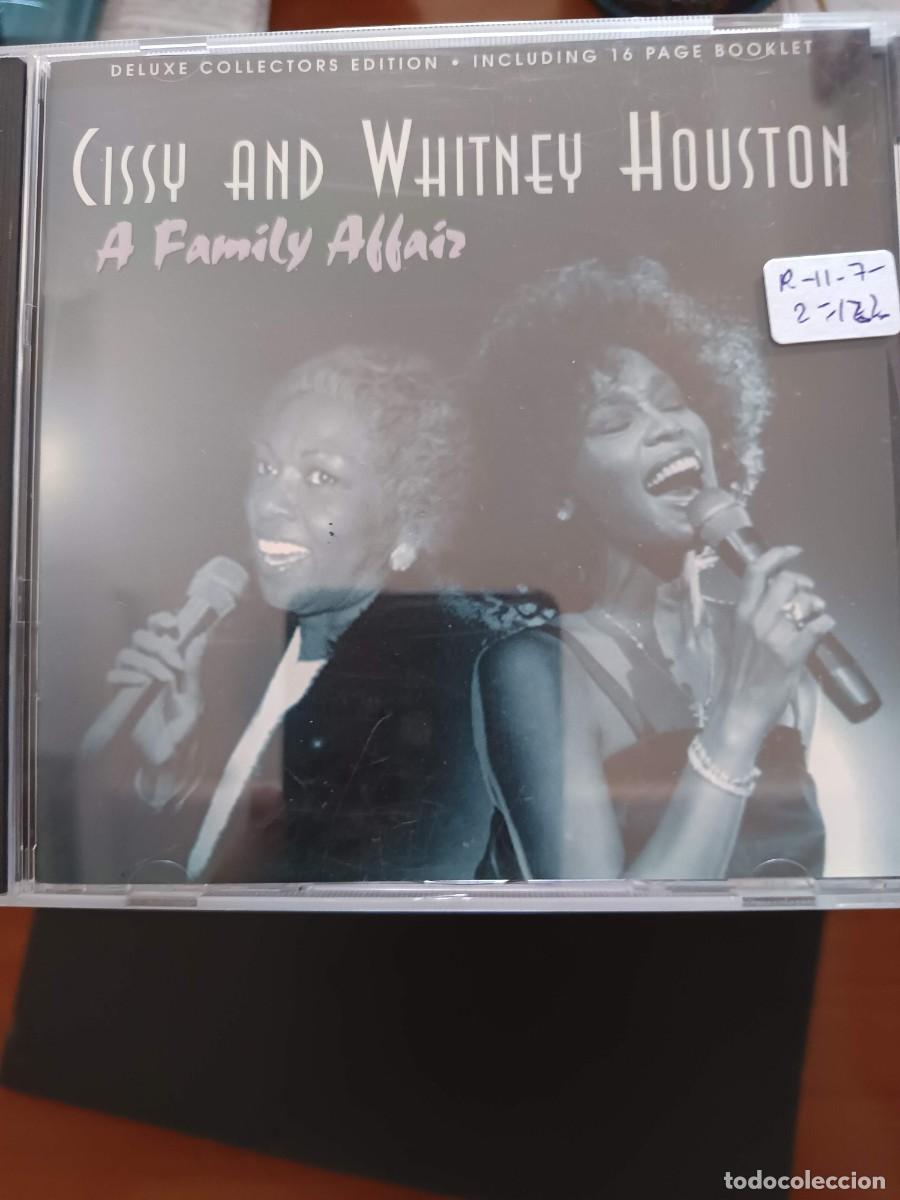 CDs de m&uacute;sica: CISSY AND WHITNEY HOUSTON. A FAMILY AFFAIR