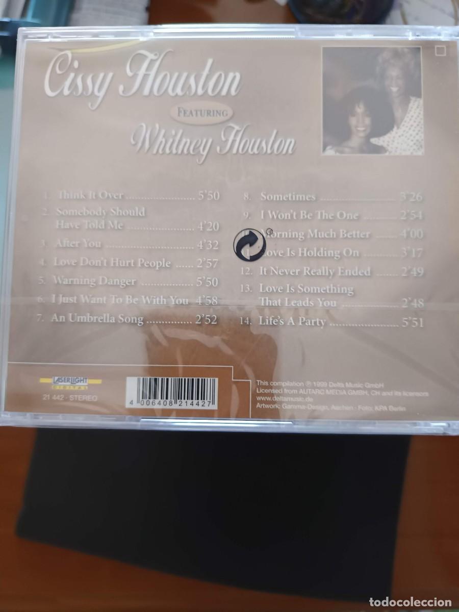 CDs de m&uacute;sica: CISSY HOUSTON FEATURING WHITNEY HOUSTON - Foto 2