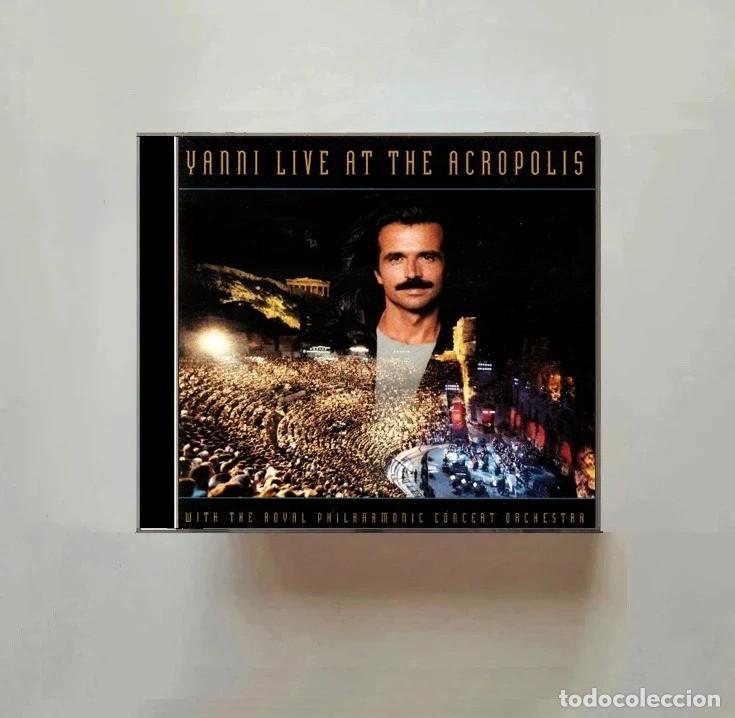 CDs de m&uacute;sica: YANNI. LIVE AT THE ACROPOLIS. CD