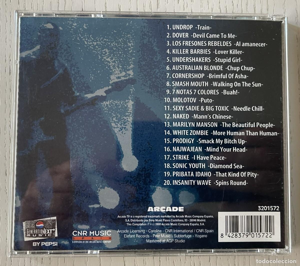 CDs de m&uacute;sica: VARIOS &ndash; GENERATION NEXT MUSIC BY PEPSI &ndash; CD - Foto 2