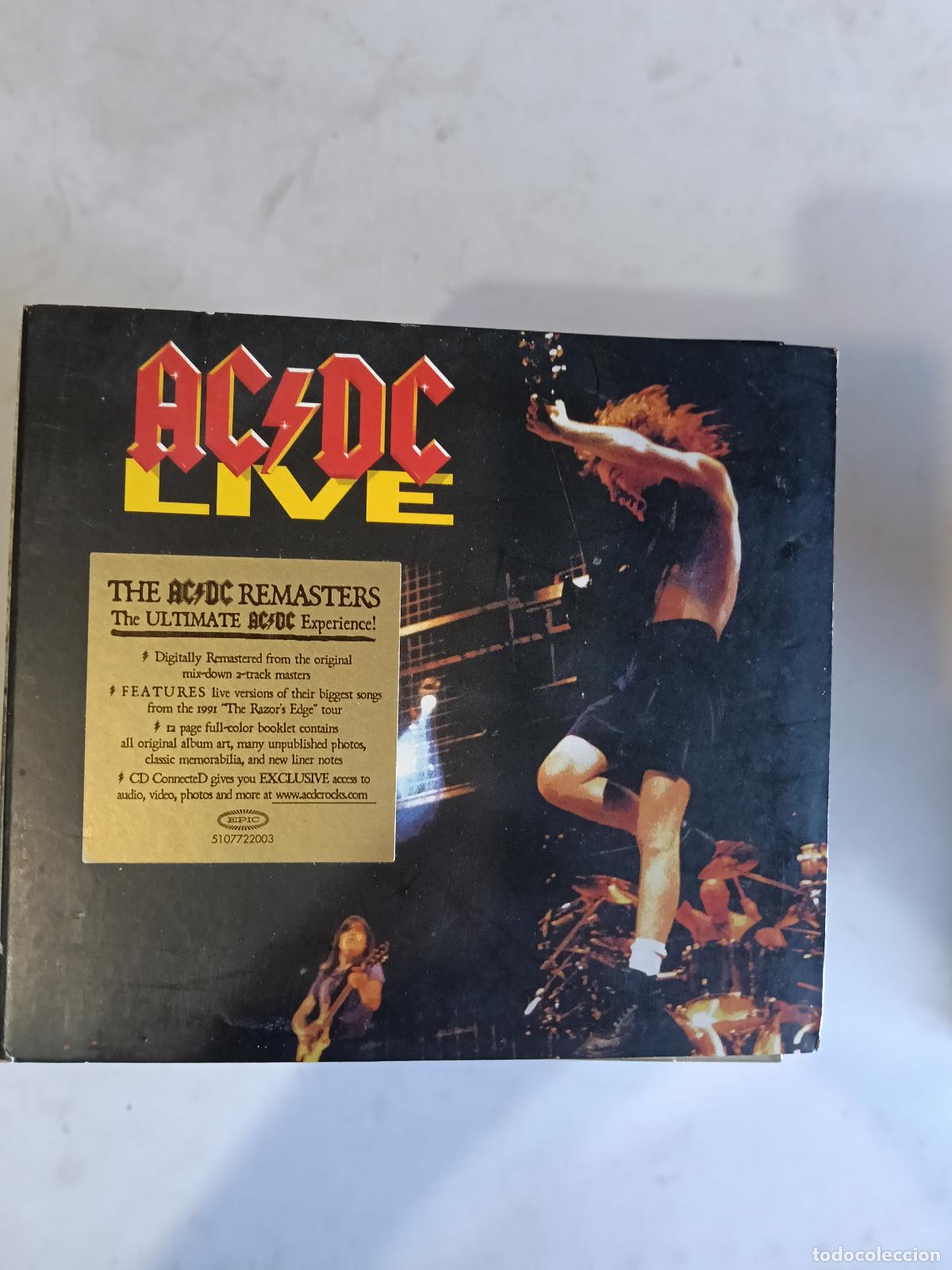 CDs de m&uacute;sica: DOBLE CD - AC DC / LIVE - COLLECTOR'S EDITION 2 CD / EPIC 2003 DIGIPACK