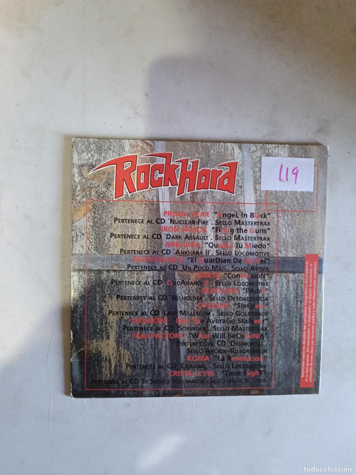 CDs de m&uacute;sica: CD ROCK HARD (RS119) - Foto 2