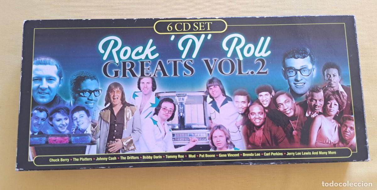 CDs de m&uacute;sica: ROCK 'N' ROLL GREATS VOL.2 (6 CD SET) - Musicbank &ndash; APWCD1927 - UK 2008