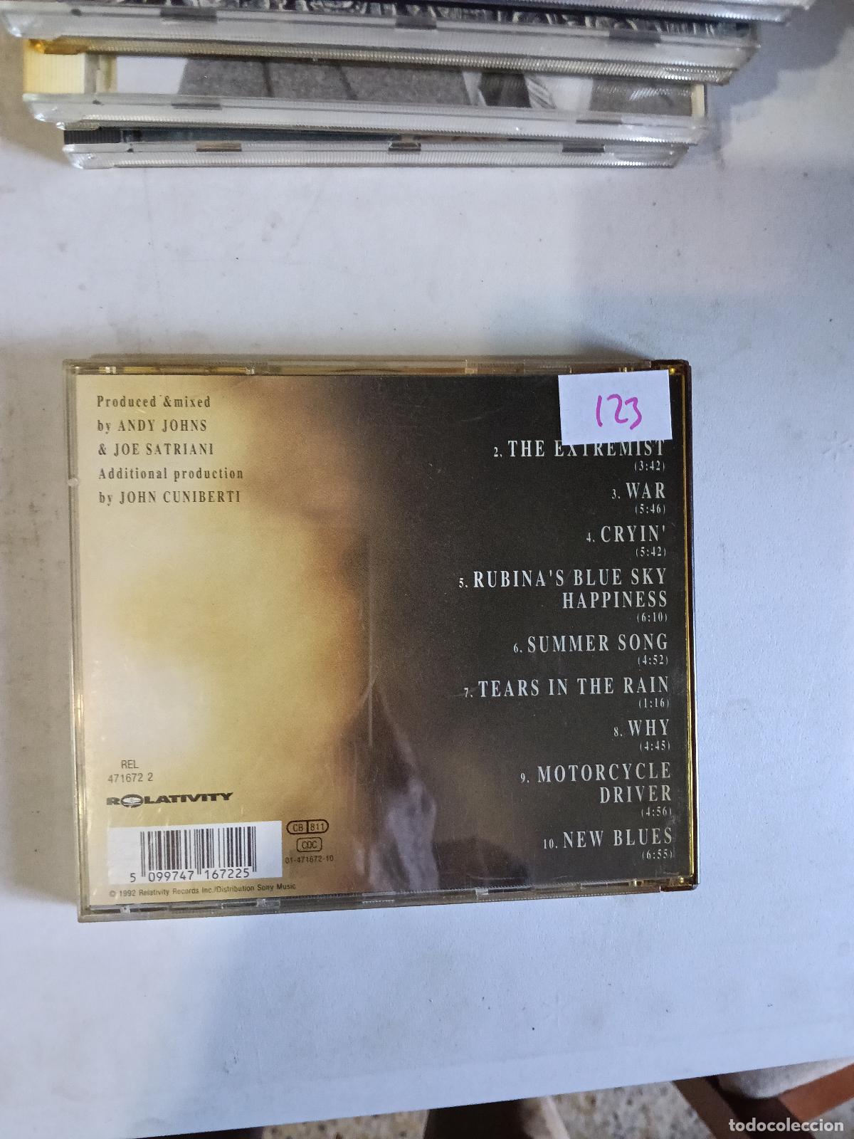 CDs de m&uacute;sica: JOE SATRIANI - THE EXTREMIST - Foto 2