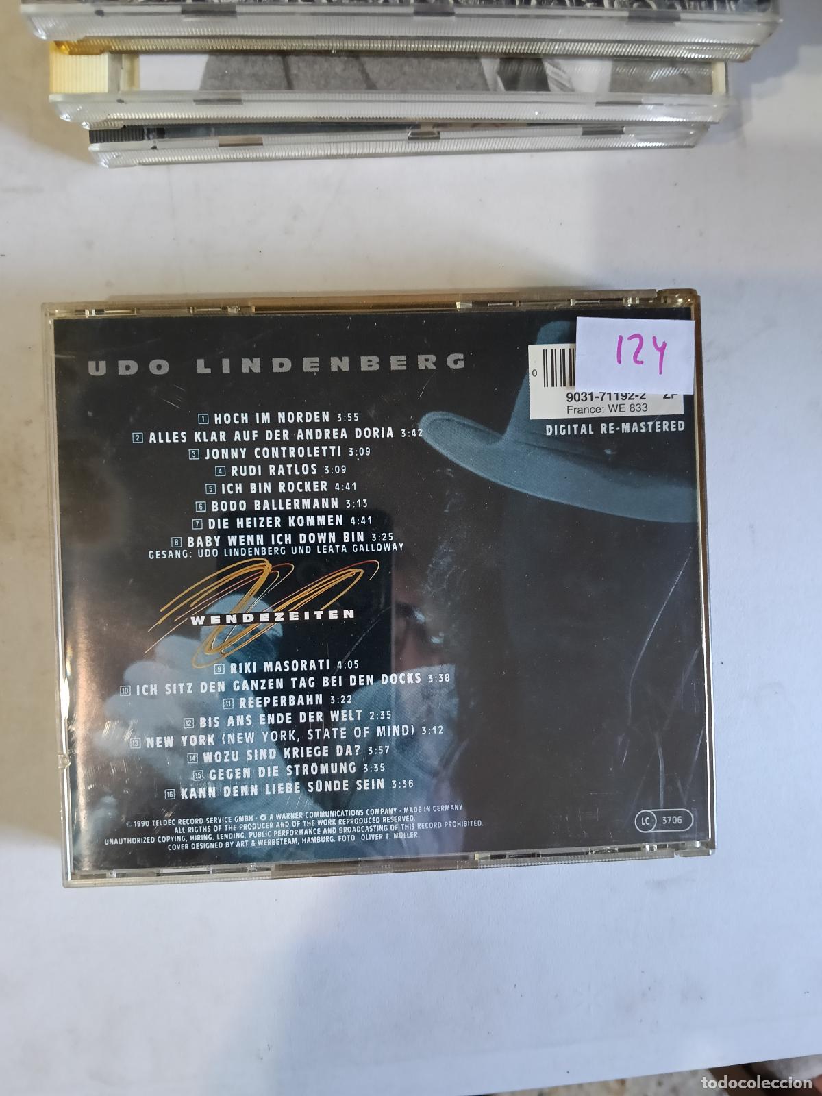 CDs de m&uacute;sica: UDO LINDENBERG WENDEZEITEN CD - Foto 2