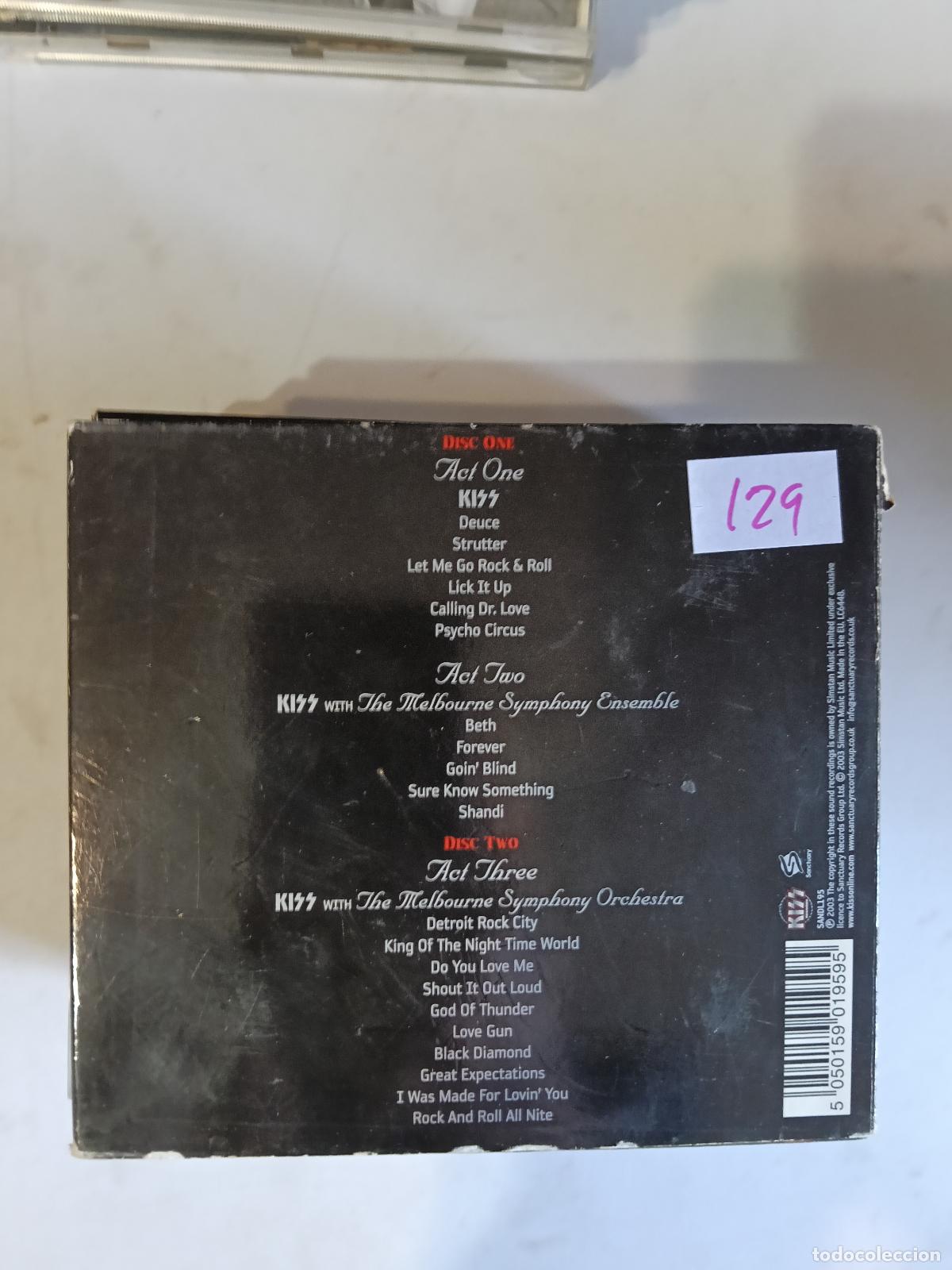 CDs de m&uacute;sica: DIGIPACK KISS SYMPHONY - ALIVE IV - Foto 2