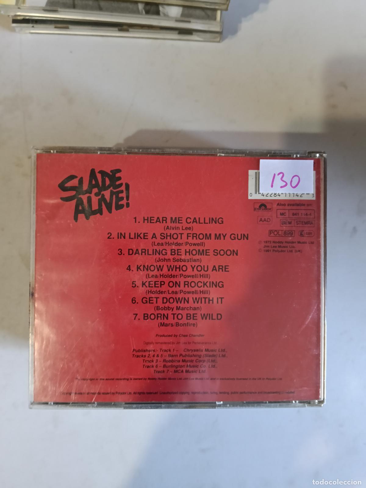 CDs de m&uacute;sica: Slade - Slade alive! / 1991 - Foto 2