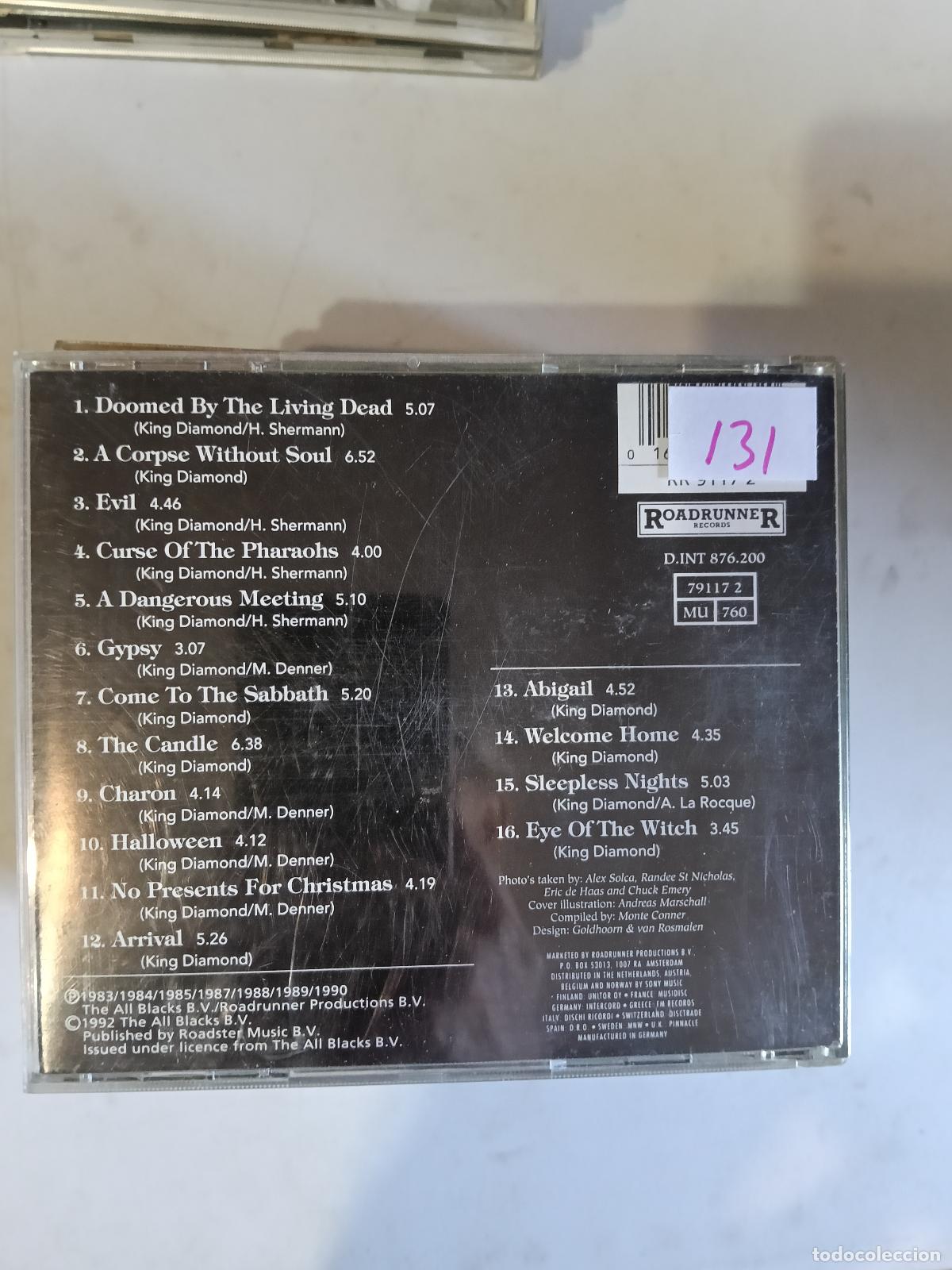 CDs de m&uacute;sica: KING DIAMOND: A DANGEROUS MEETING. CD - Foto 2