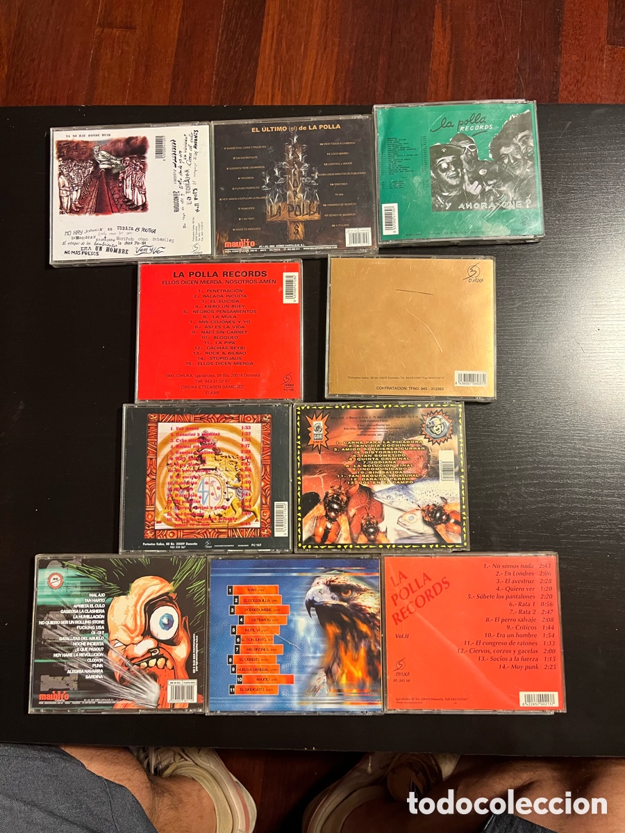 CDs de m&uacute;sica: Lote la polla records - Foto 2