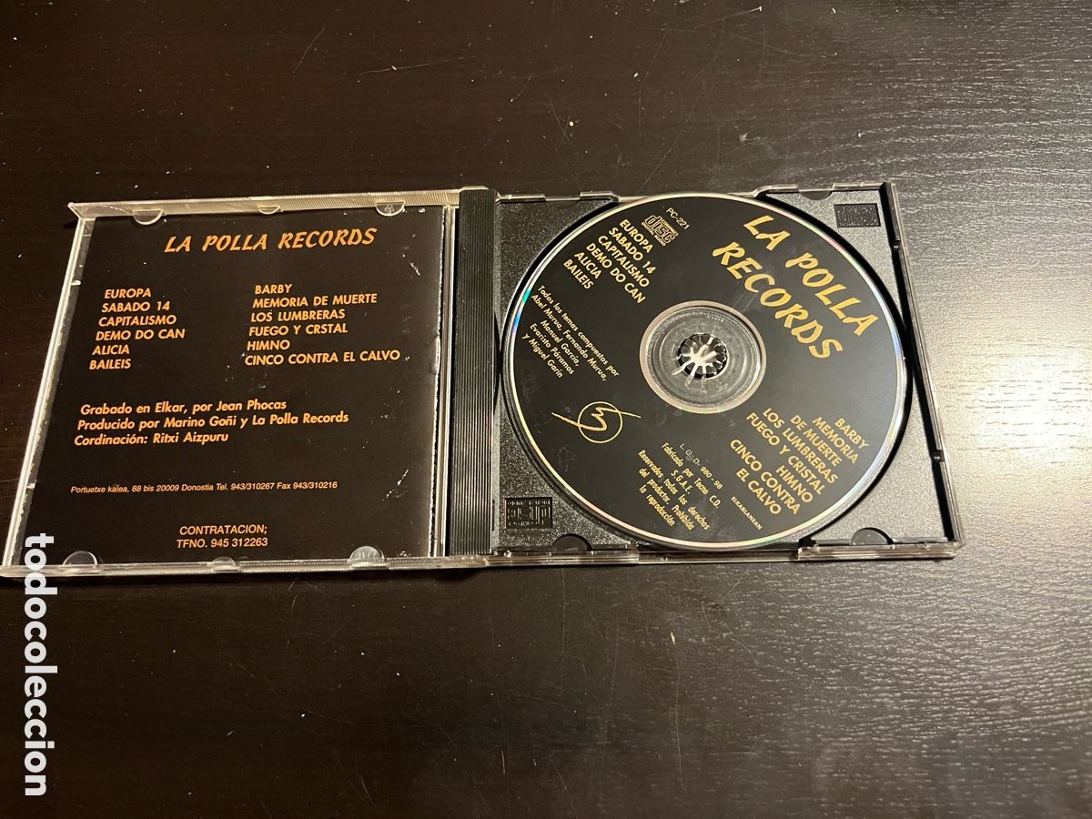 CDs de m&uacute;sica: Lote la polla records - Foto 7