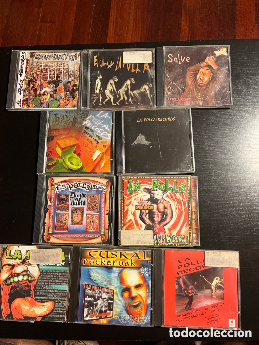 CDs de m&uacute;sica: Lote la polla records