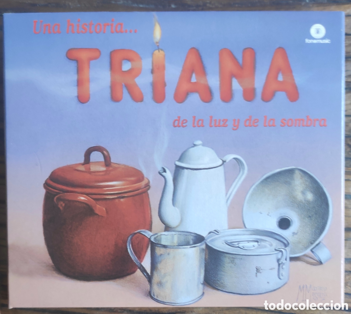 CDs de m&uacute;sica: ​Triana - Una historia... de la luz y de la sombra (CD doble original, 1997)